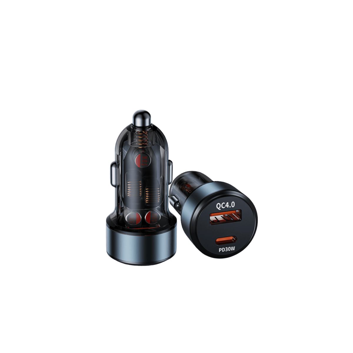 PD 30W＋QC4.0 車用雙孔快充充電器